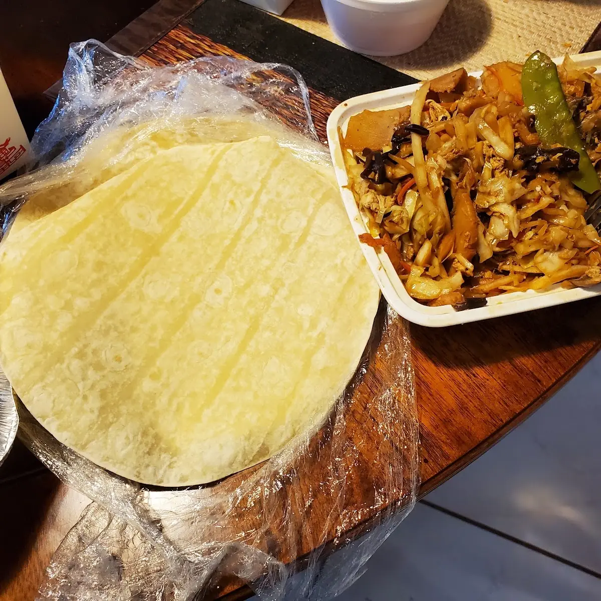 Moo Shu Chicken or Pork