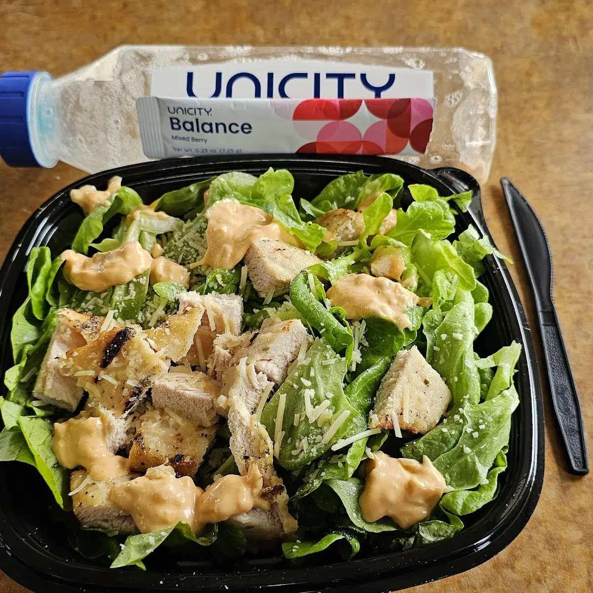 Salanova Chicken Caesar Salad