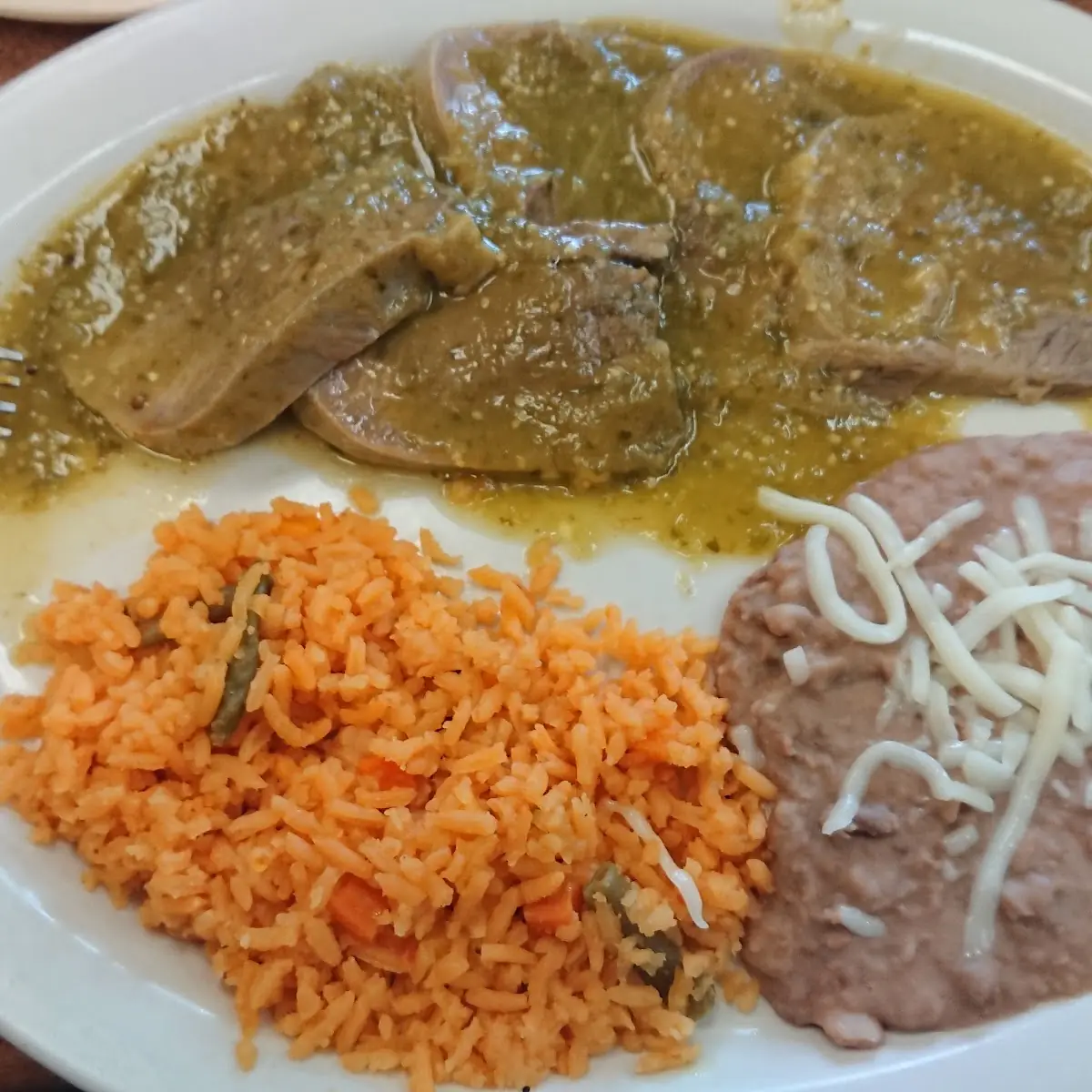 Lengua En Salsa Verde