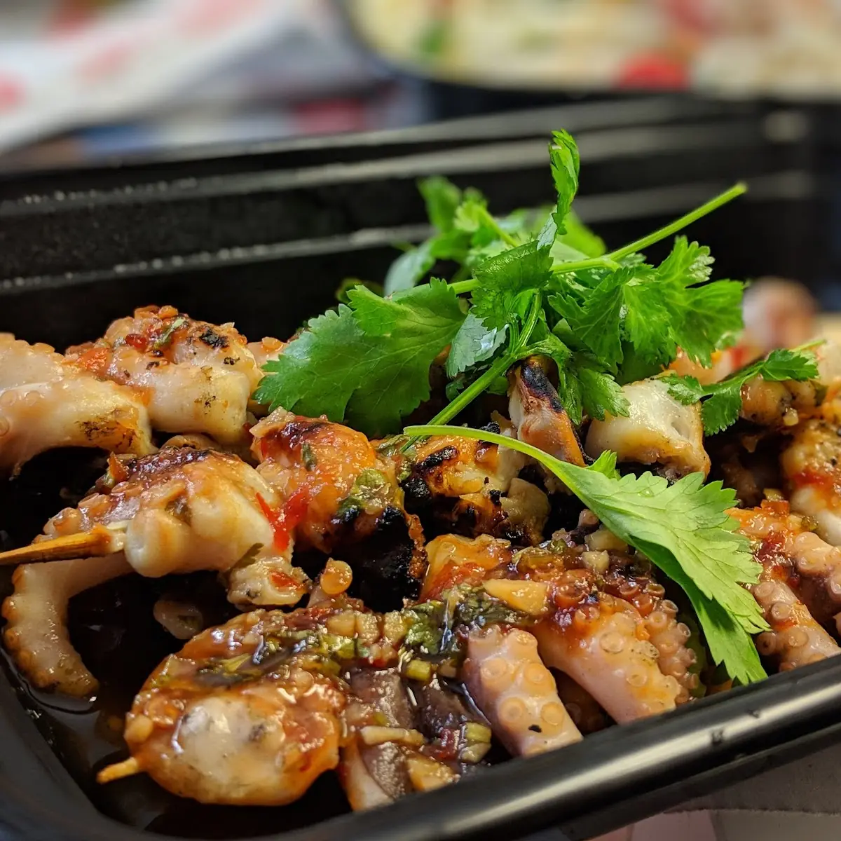 Grilled Baby Octopus