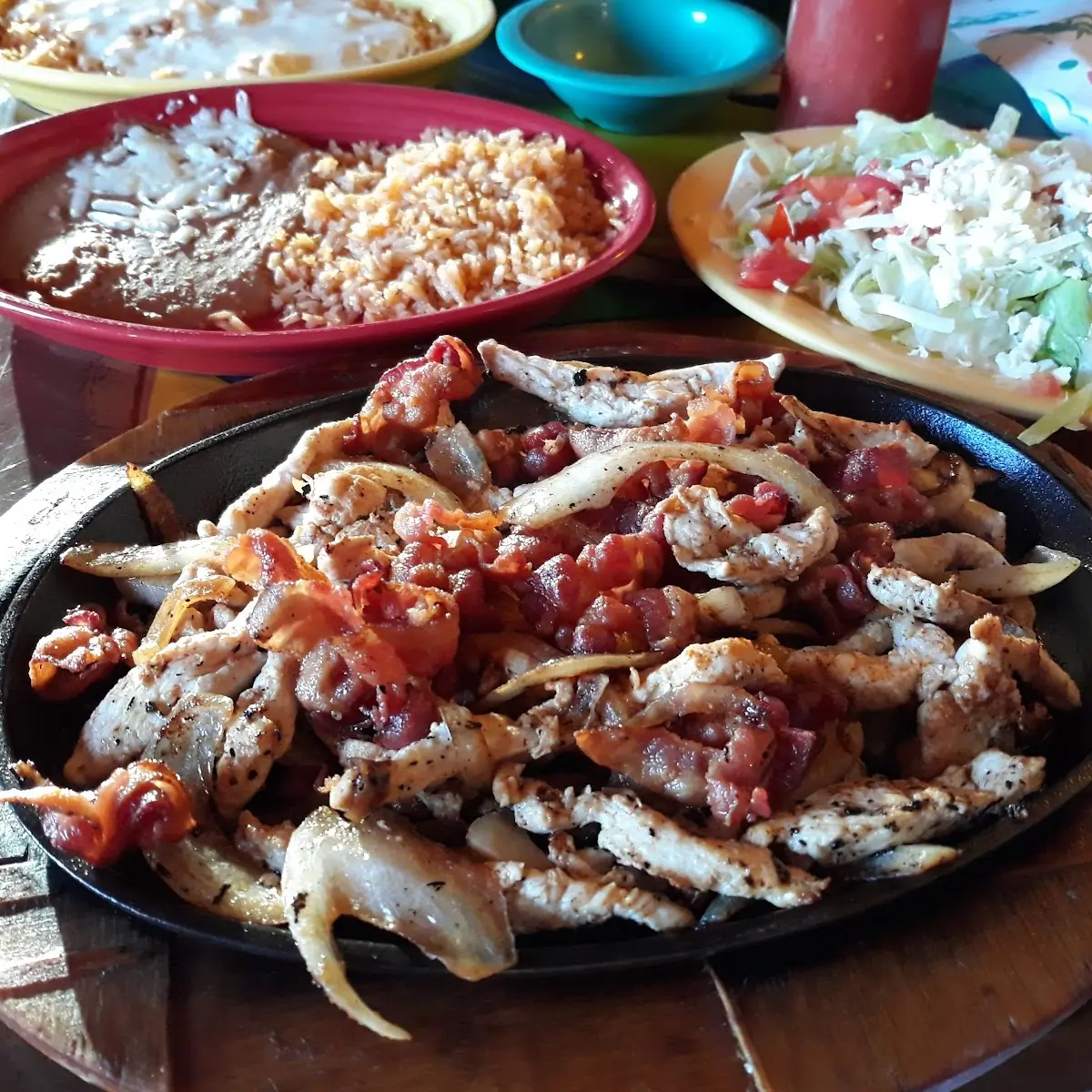 Chicken and Bacon Fajitas