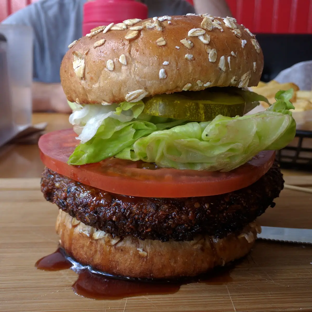 Brown Rice Burger