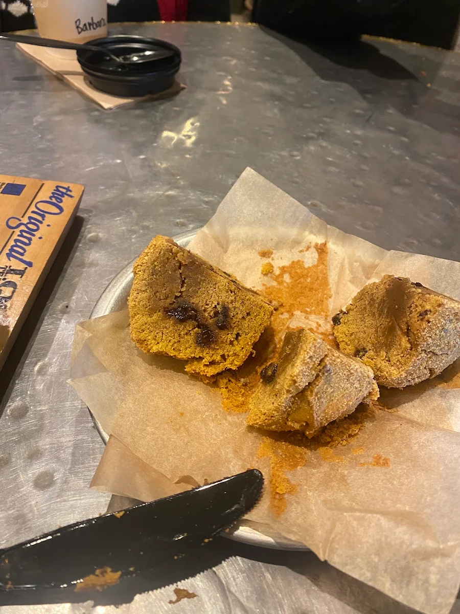Pumpkin Chocolate Chip Muffin