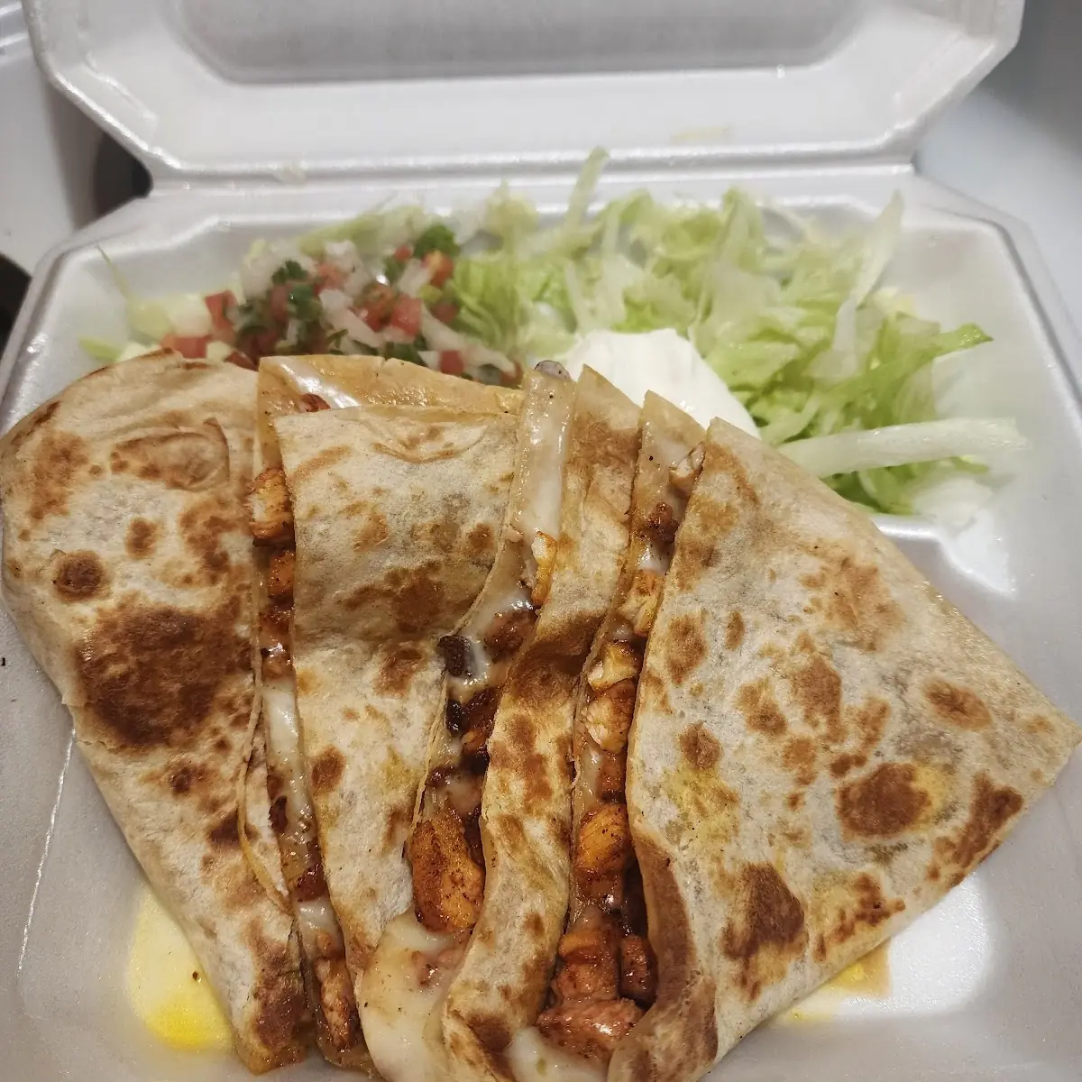 Large Chicken Quesadilla