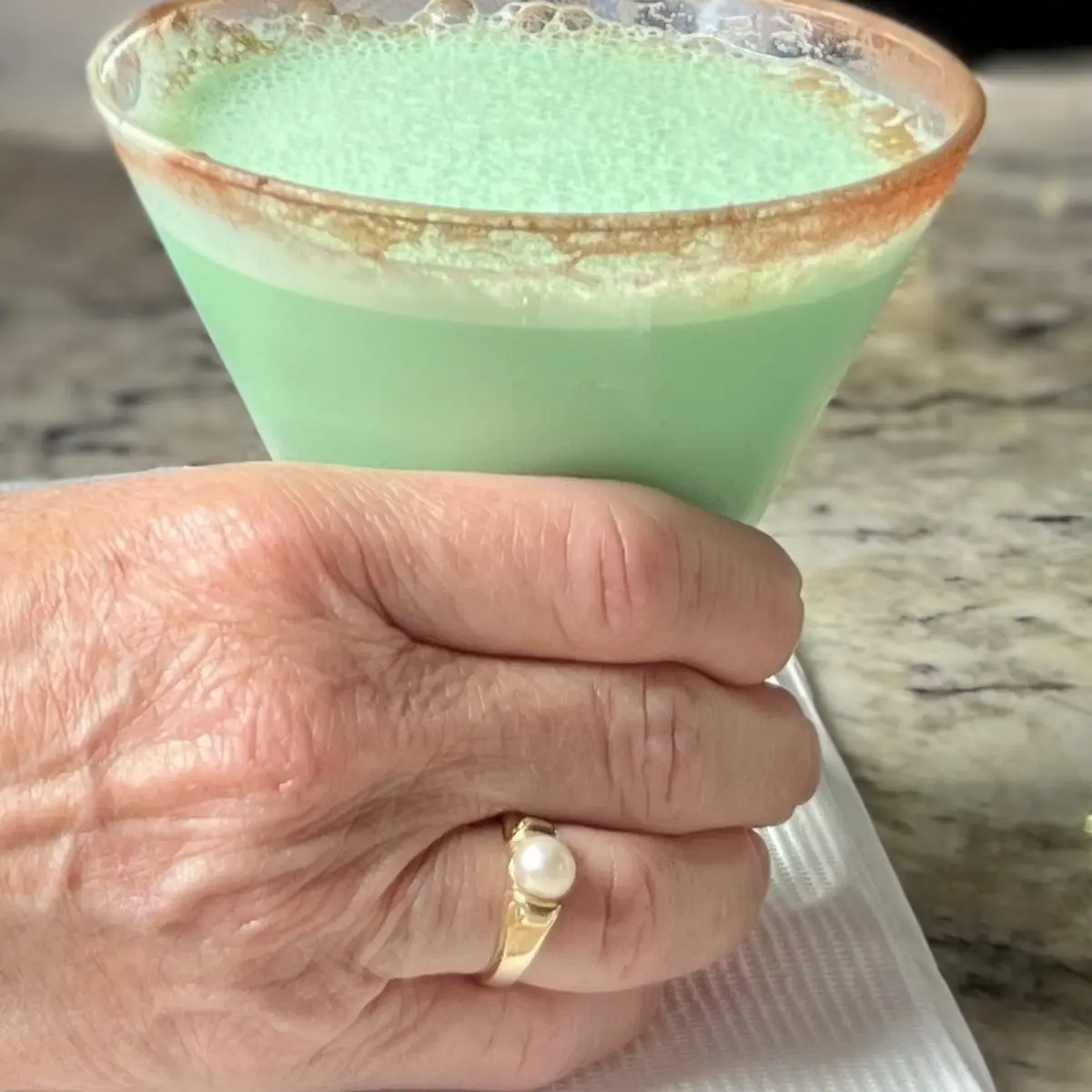 Thin Mint Martini