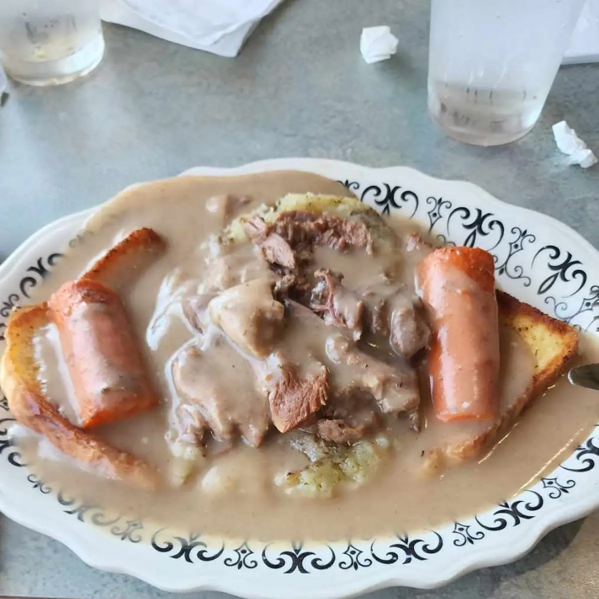 Open Face Pot Roast