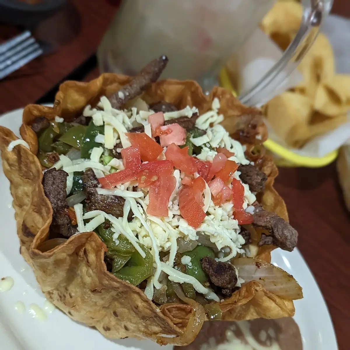 Fajitas Taco Salad