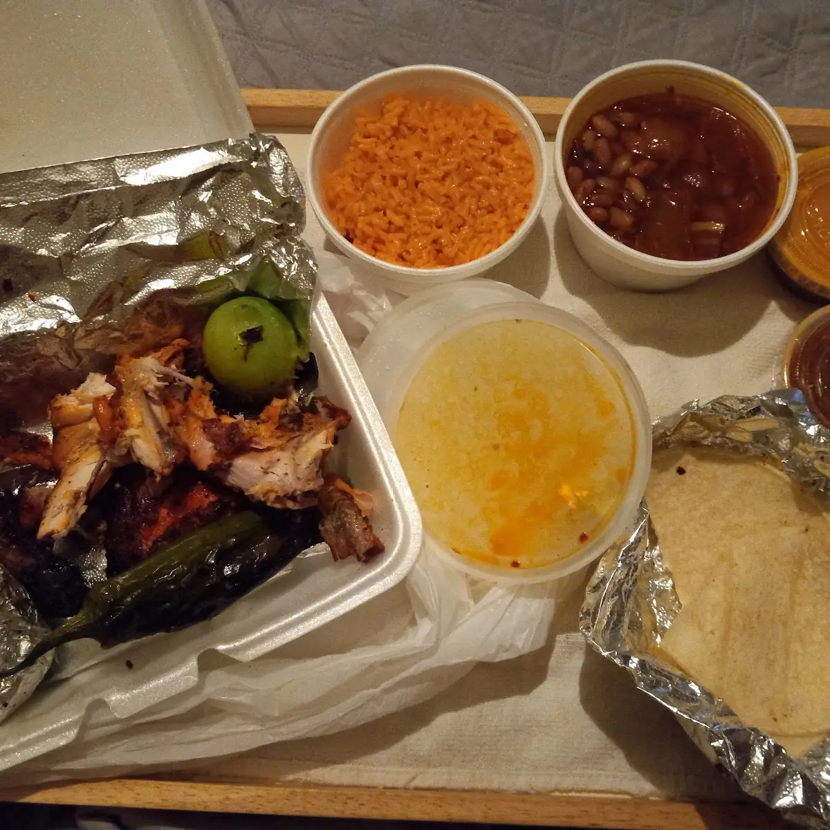 Pollo Asado Plate