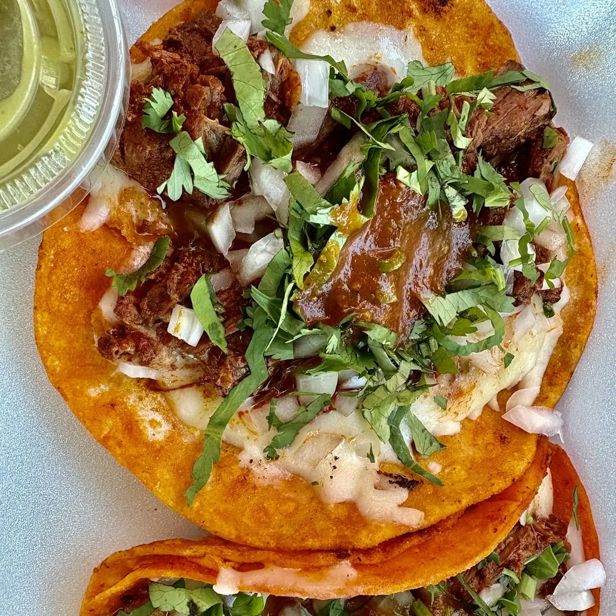 Beef Birria Tacos with Lime