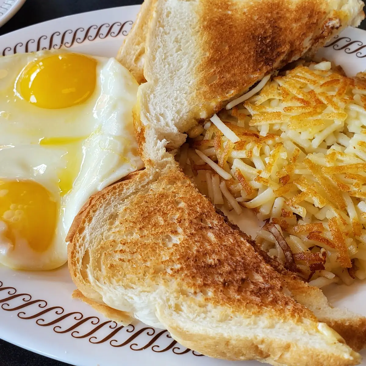 Texas Breakfast Melt with Hashbrowns