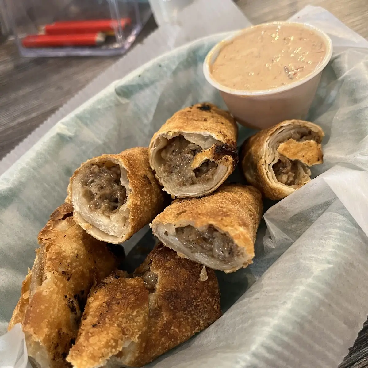 Philly Cheesesteak Eggrolls