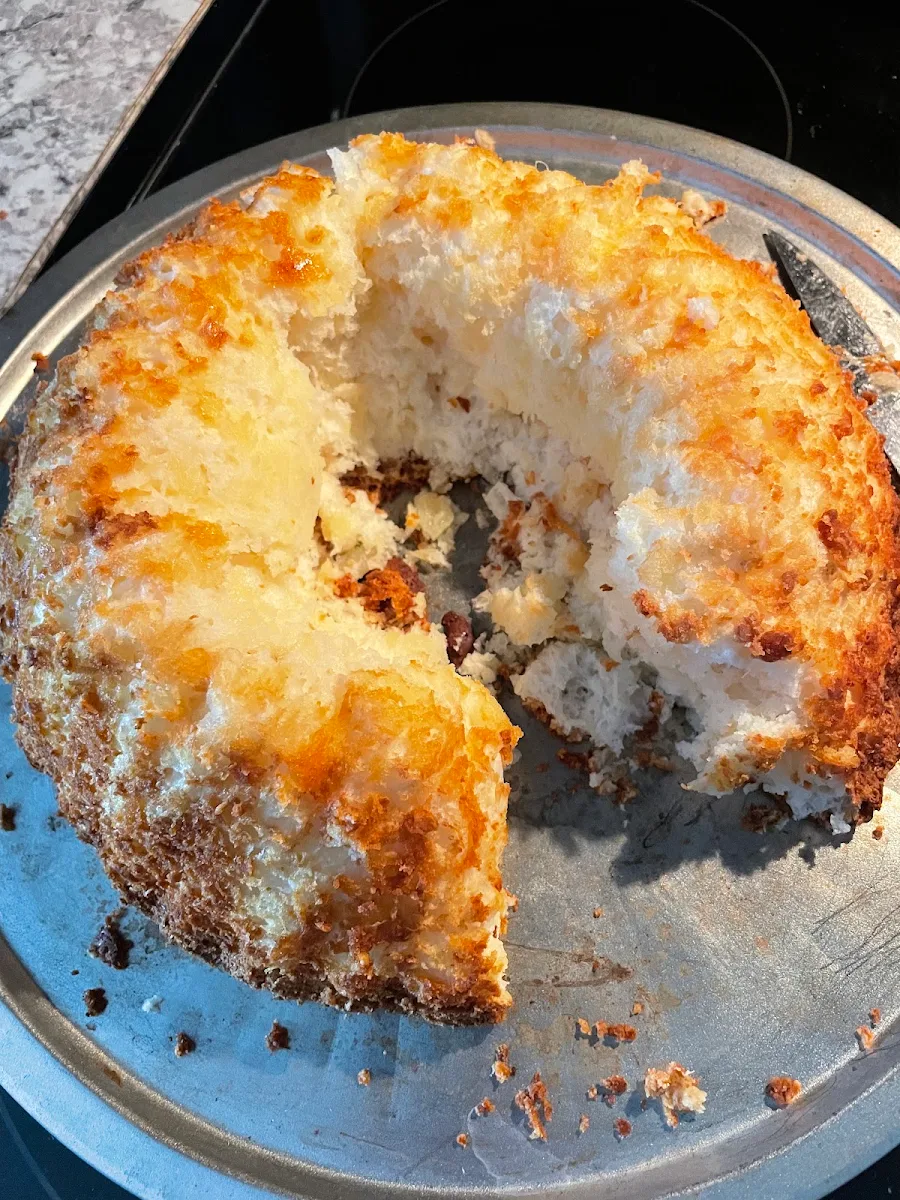 Pineapple Angel Food Cake