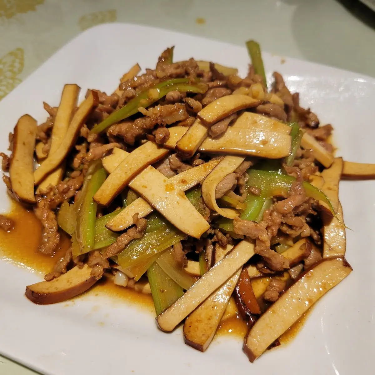 Sauteed Shredded Pork w Tofu