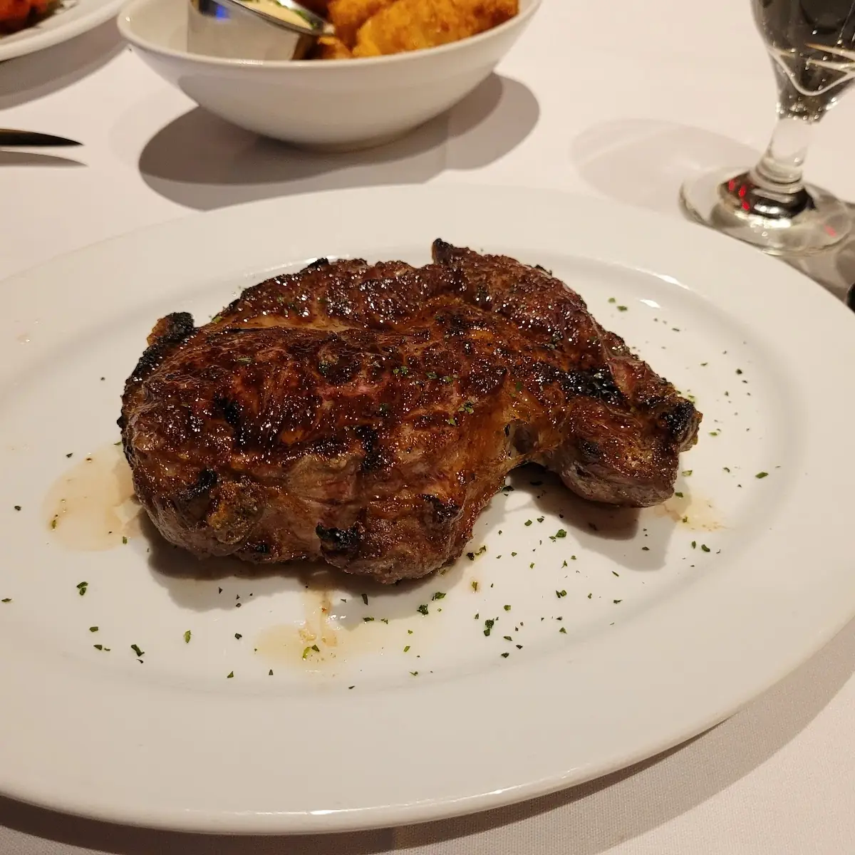 Seared Ribeye Steak Entree