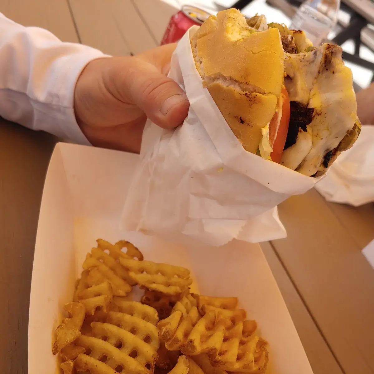 El Toro Burger with Fries