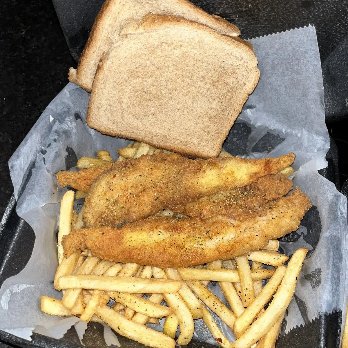 Fried Whiting