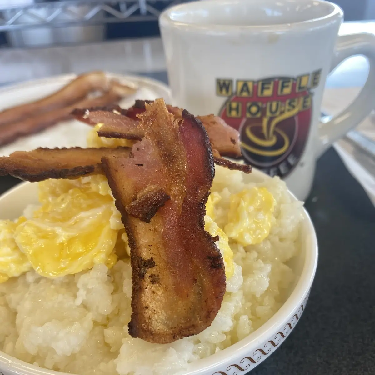 Bacon Egg & Cheese Grits Bowl