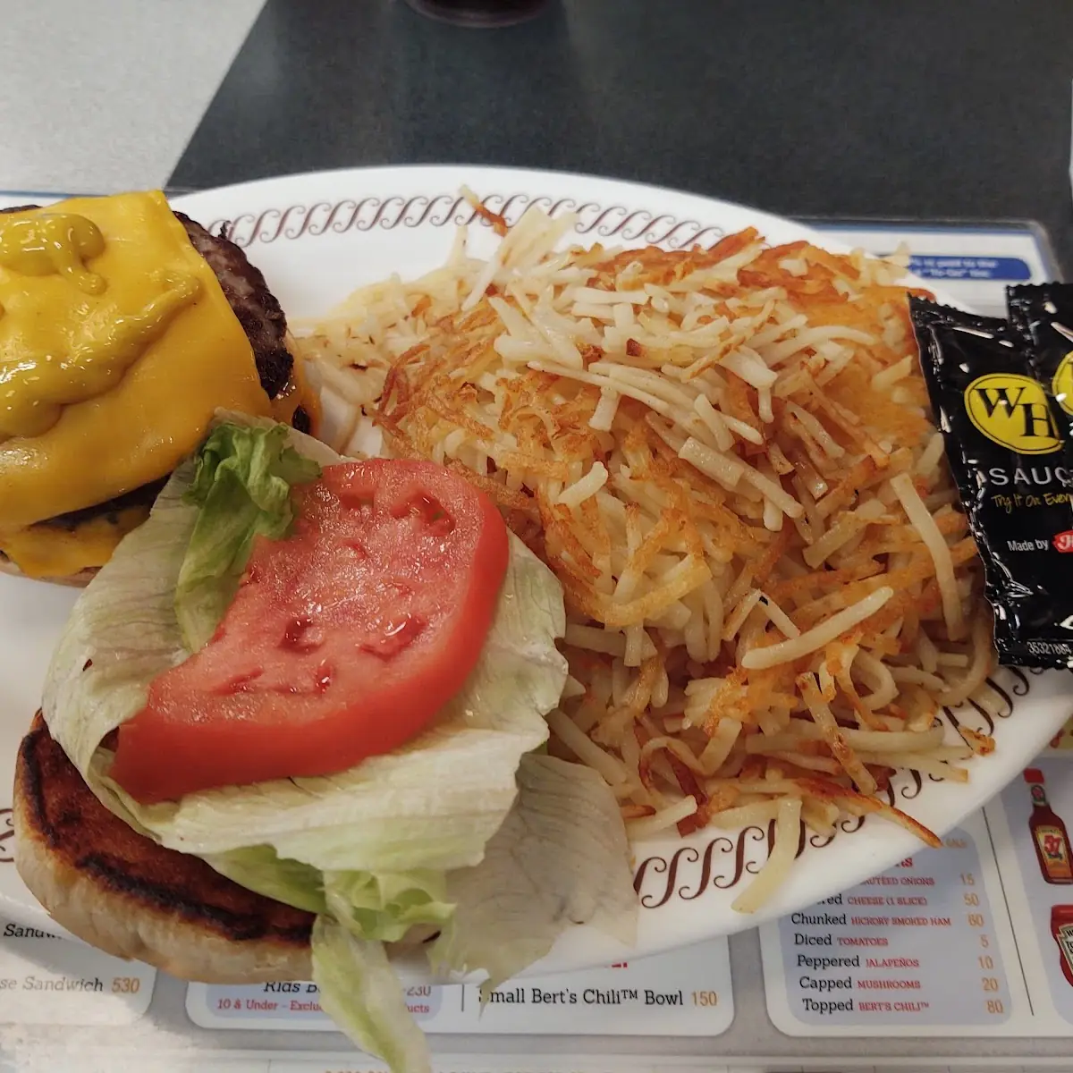 Double Cheeseburger Triple Hashbrowns