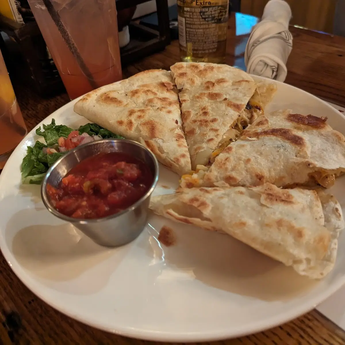 Blackened Chicken Quesadilla