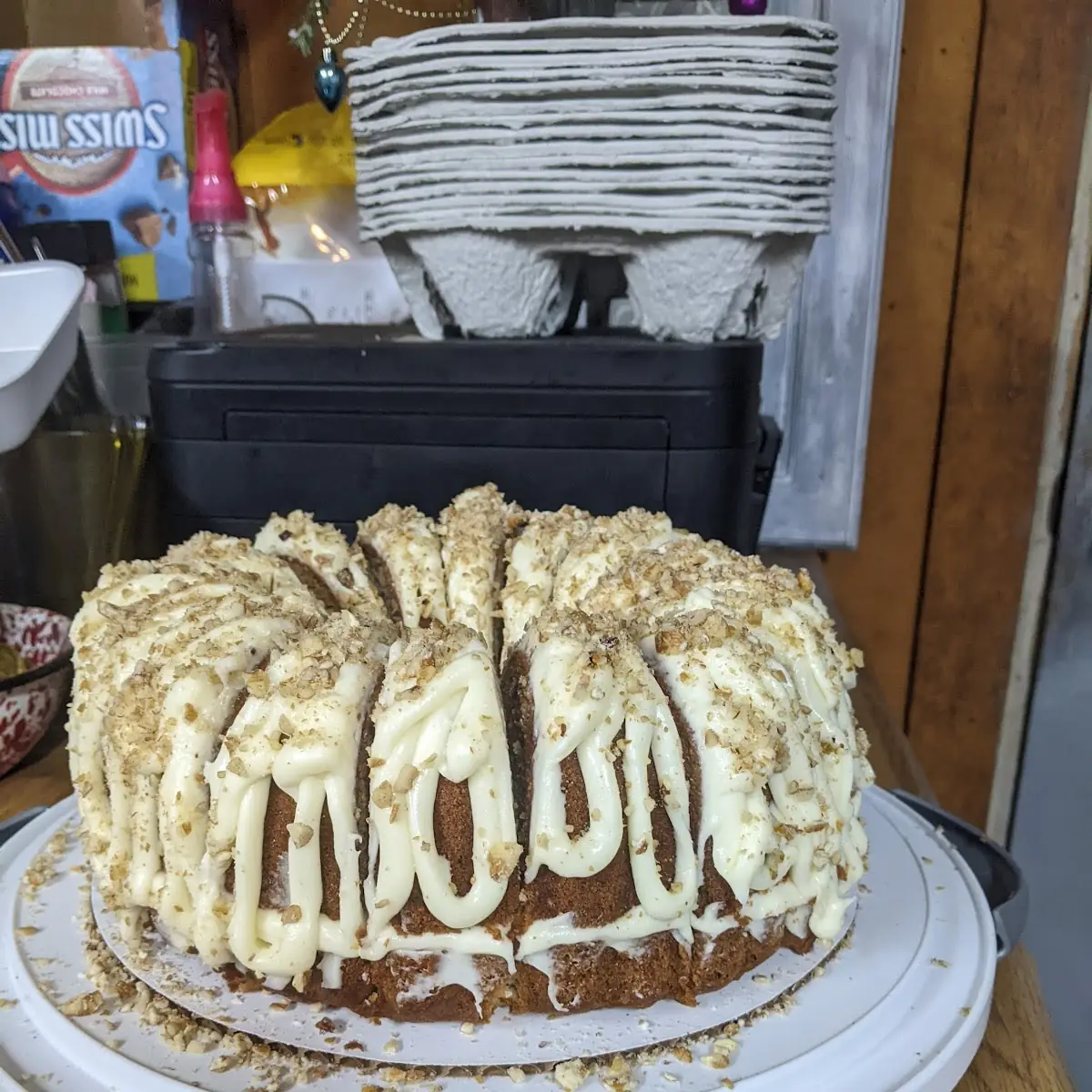 Homemade Italian Cream Cheese Cake