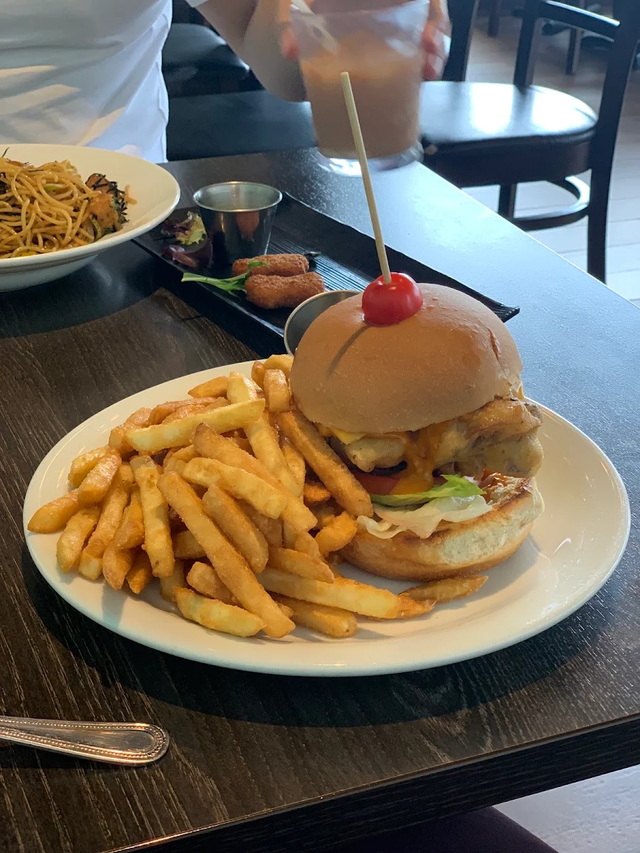 Fish Sandwich, Bo Tree Plant-Based Cuisine
