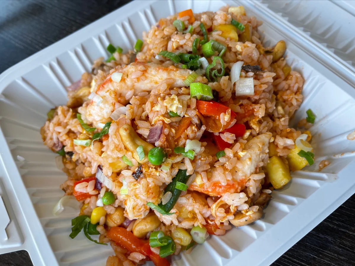 Japanese-Style Vegetarian Eel Fried Rice, Bo Tree Plant-Based Cuisine