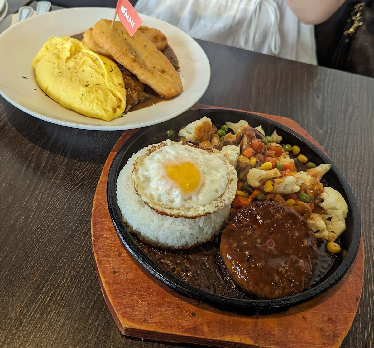 Teppan Beyond Meat & Egg, Bo Tree Plant-Based Cuisine