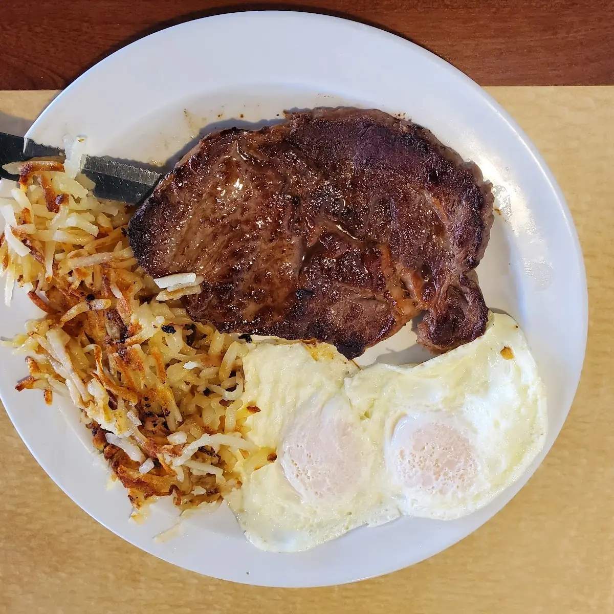 Ribeye Steak & Eggs