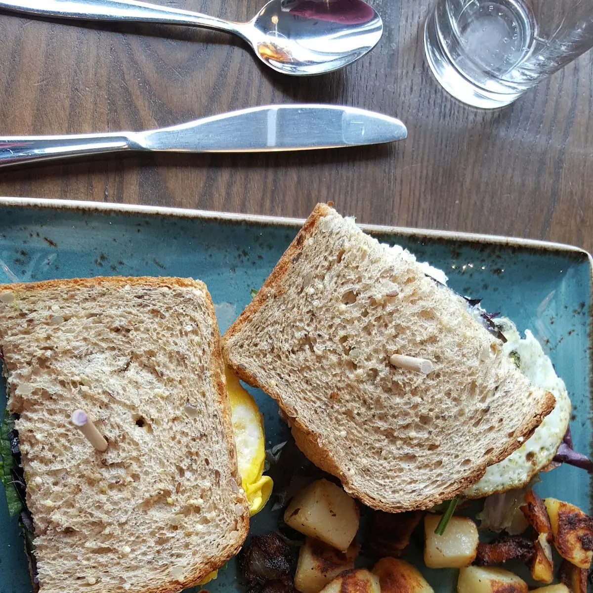 Blte the Bacon Lettuce Tomato and Egg Sandwich