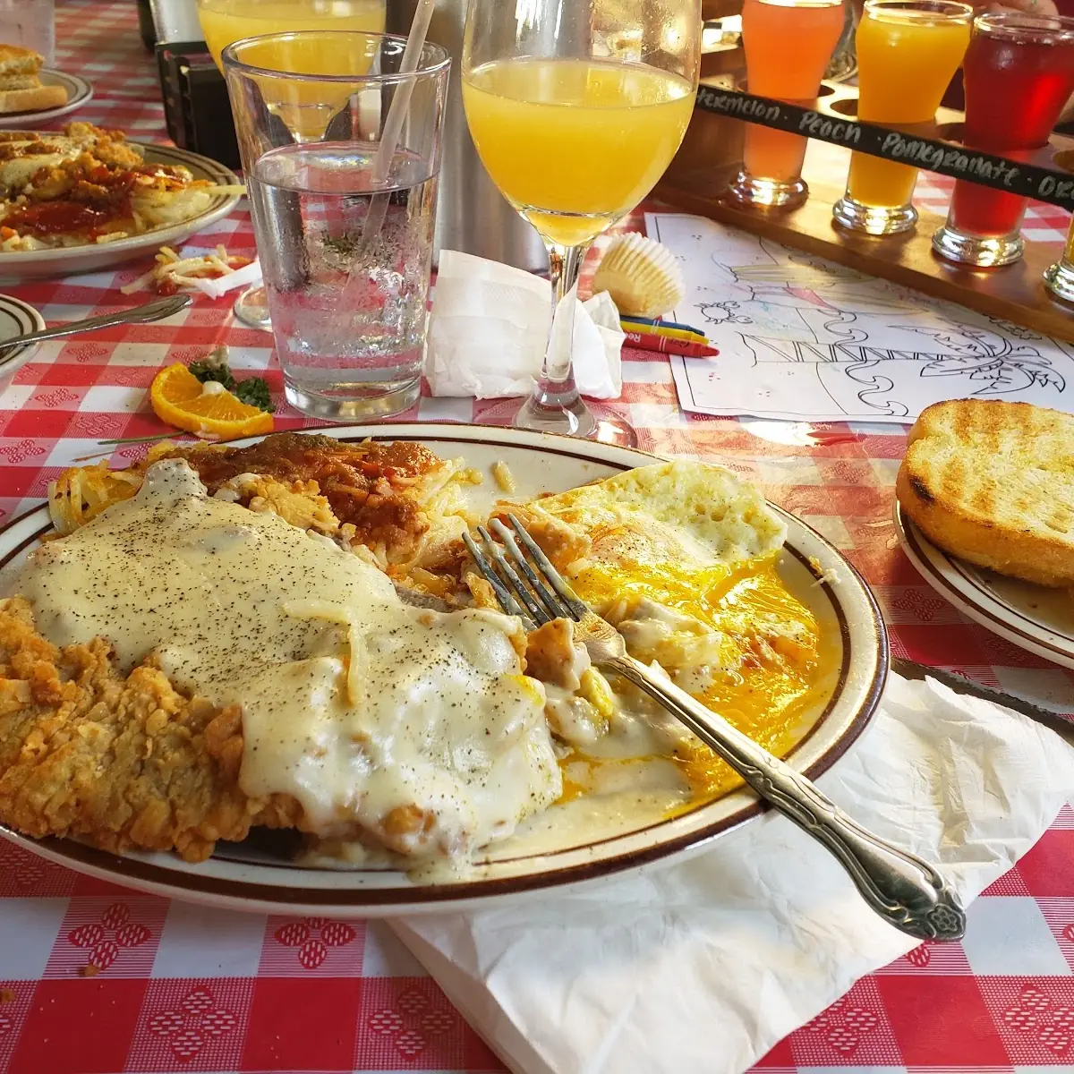 Chicken Fried Steak & Eggs