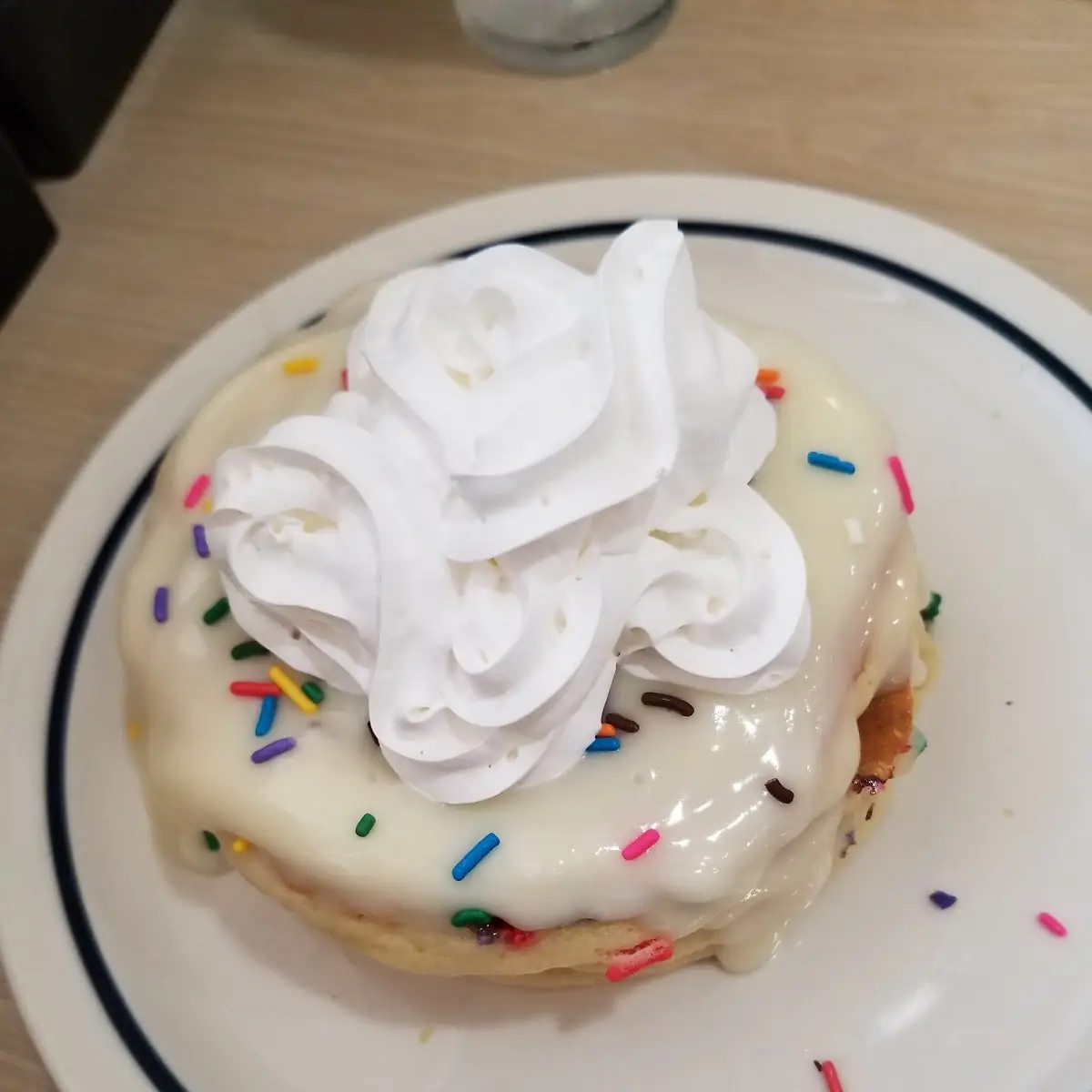 Jr Cupcake Pancake Combo