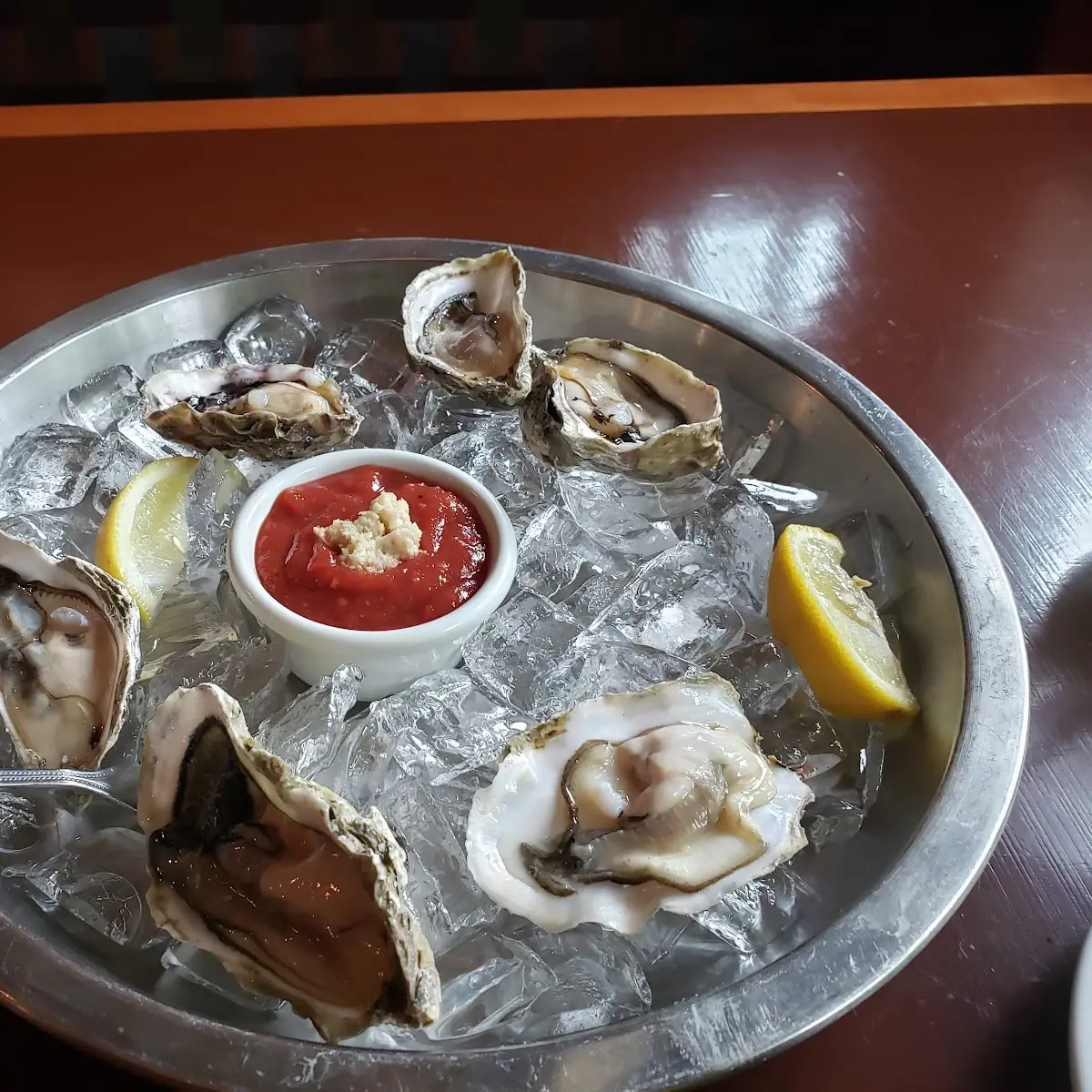 Oysters on Half Shell