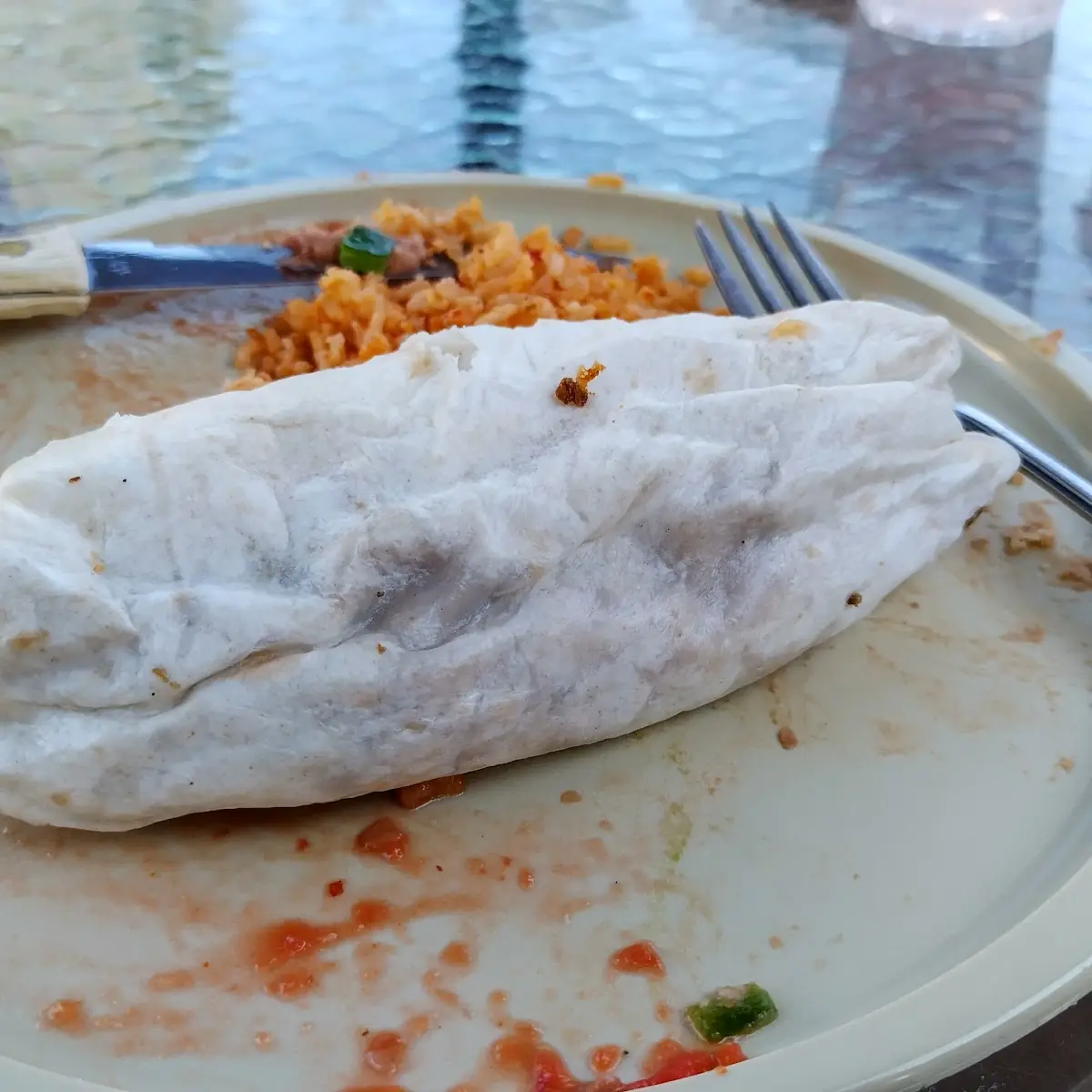 Chicken N Cheese Burrito