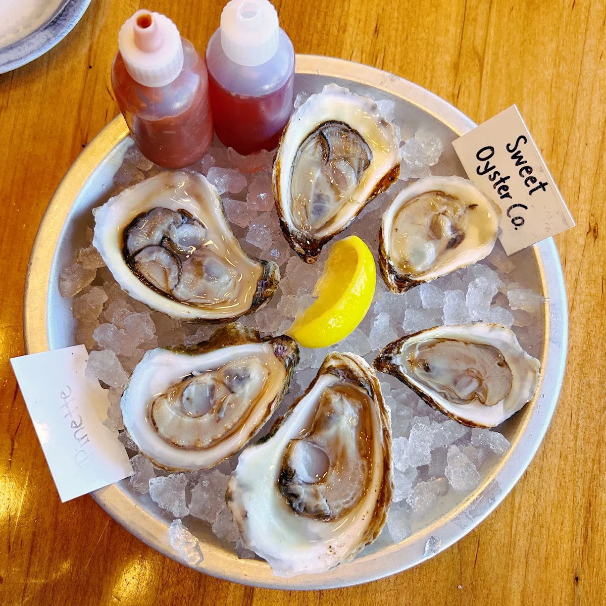 Oysters on the Half Shell, Sea Rocket Oyster House