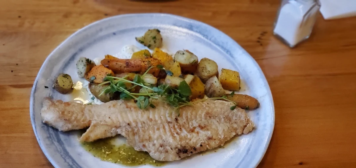Pan Fried Haddock, Sea Rocket Oyster House