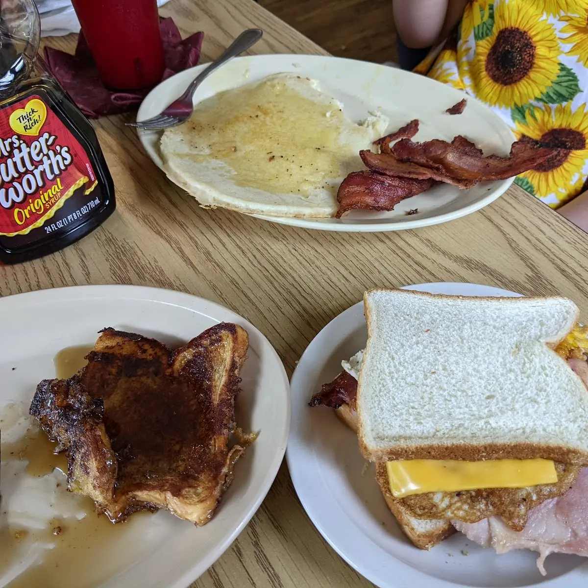 French Toast and Egg Sandwich
