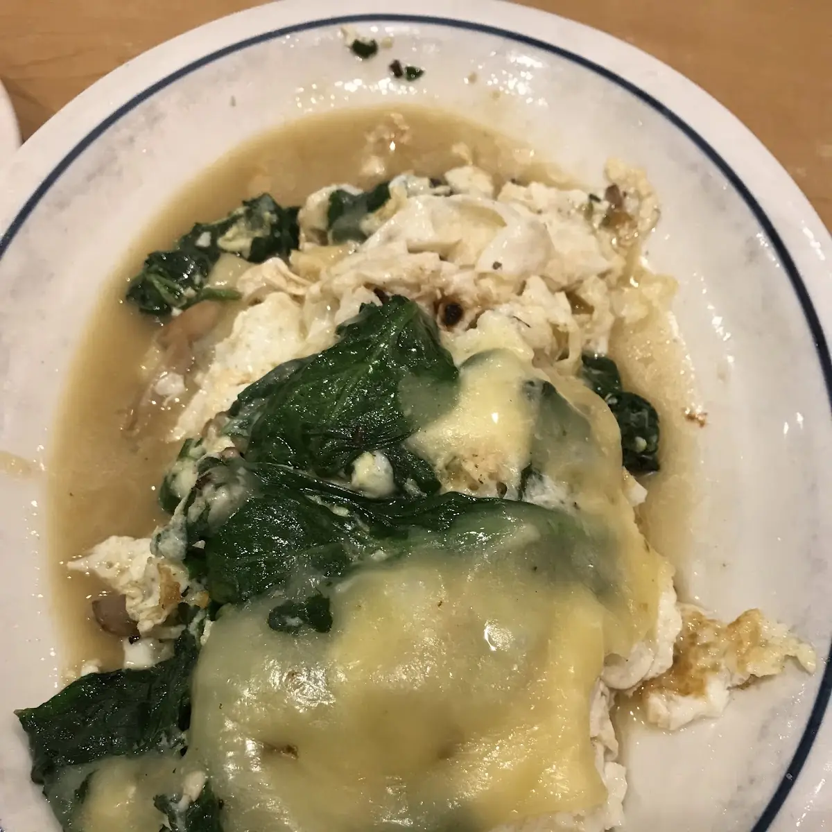 Chicken Florentine Crepes
