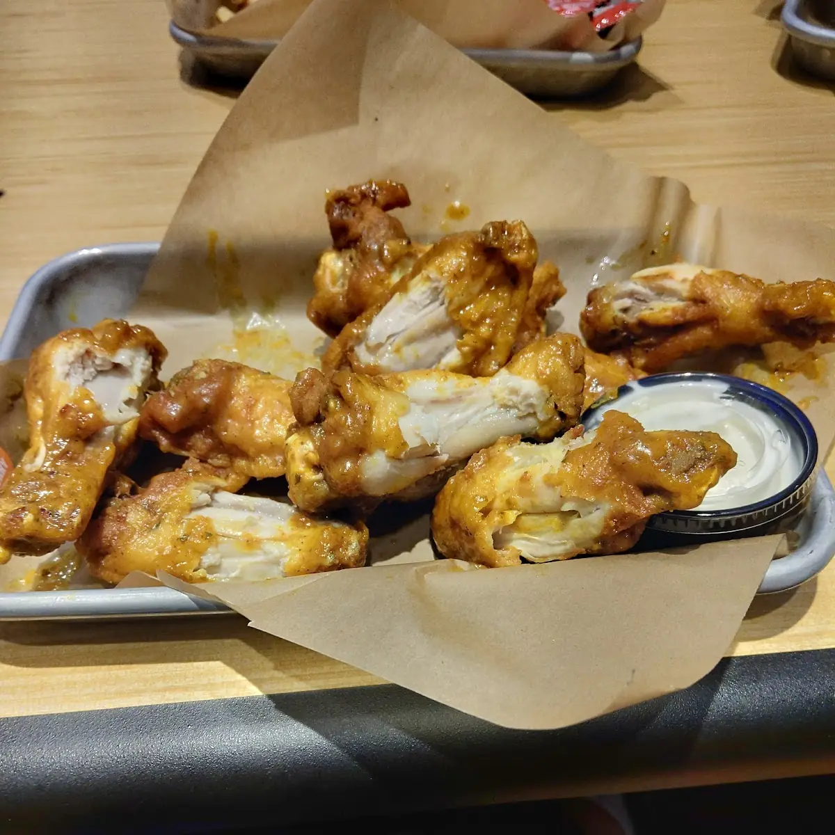 Thai Curry Chicken Wings