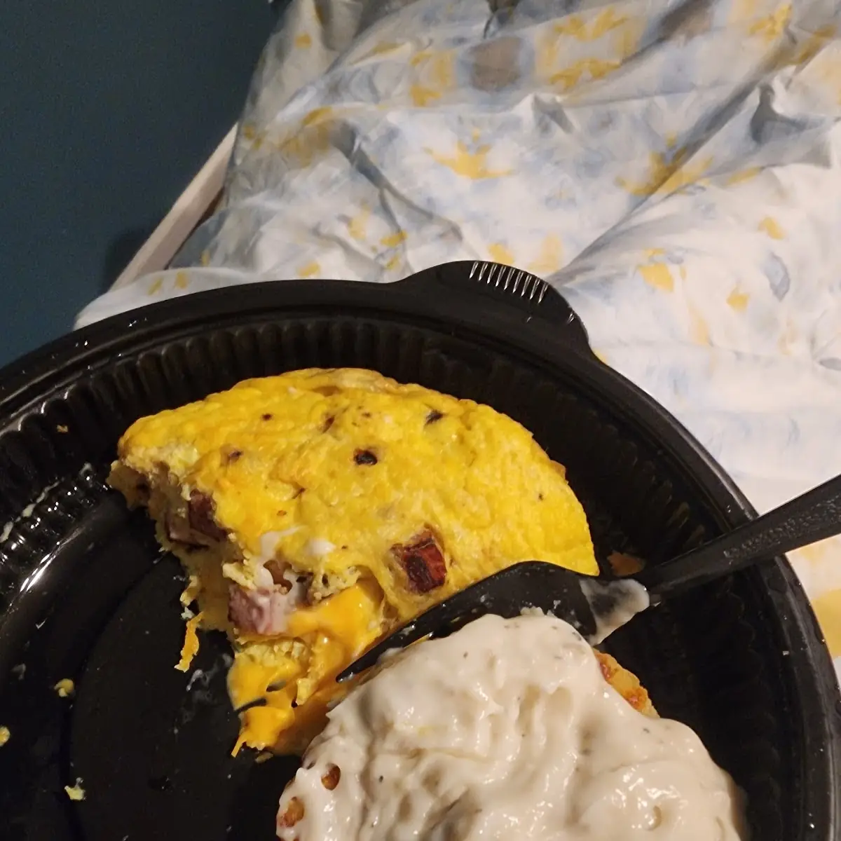 Ham Egg Cheese Omelet