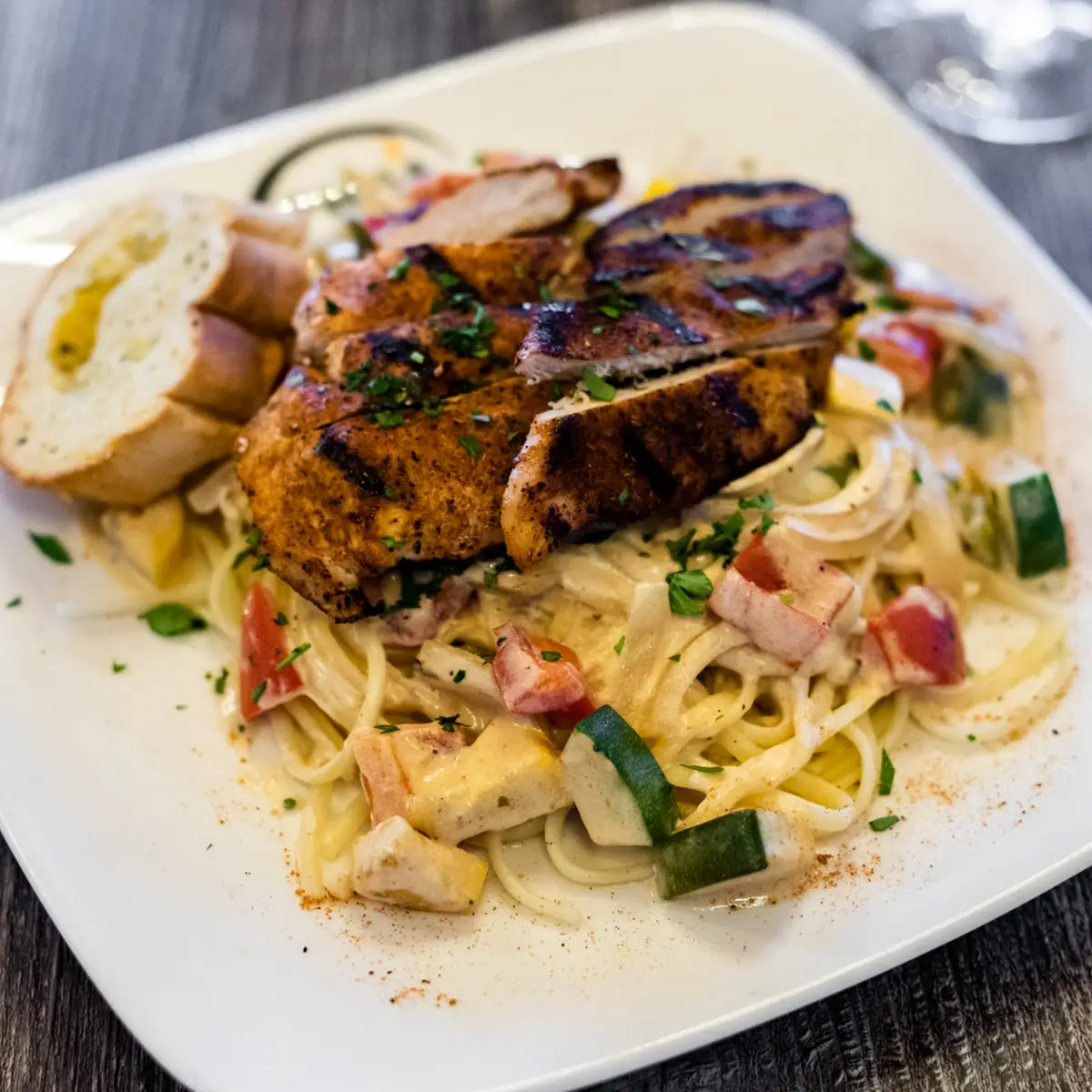 Blackened Chicken Pasta