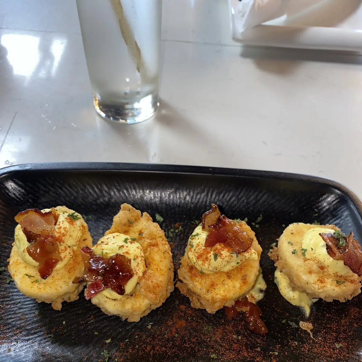 Fried Deviled Eggs