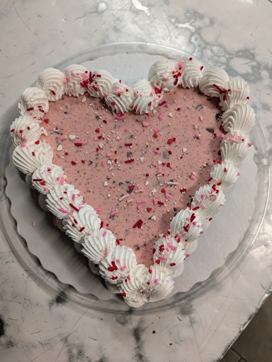DQ Heart Cake