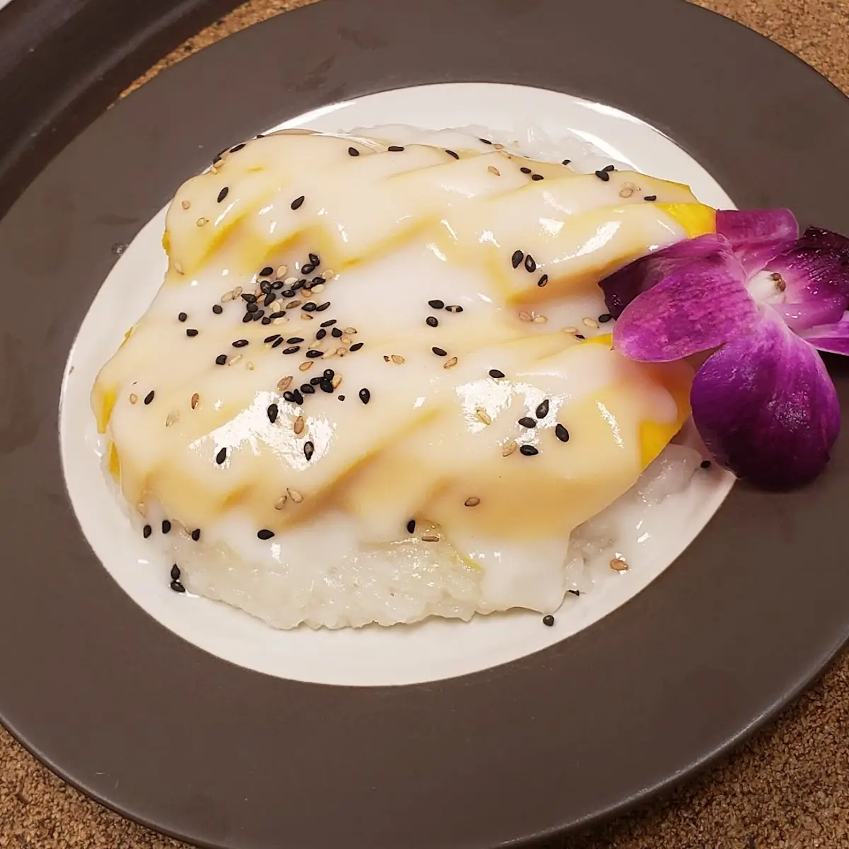 Mango with Sticky Rice & Coconut Milk