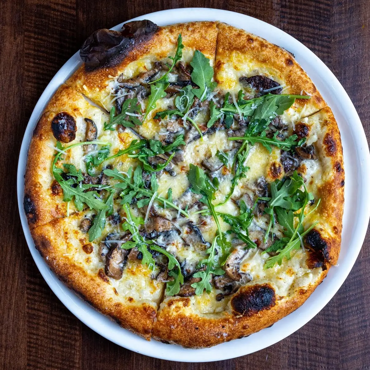 Mixed Mushroom Pizza