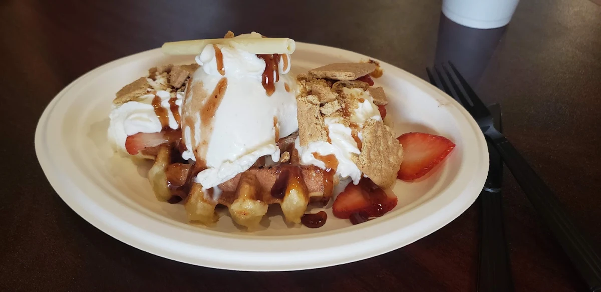 Strawberry Shortcake Waffle