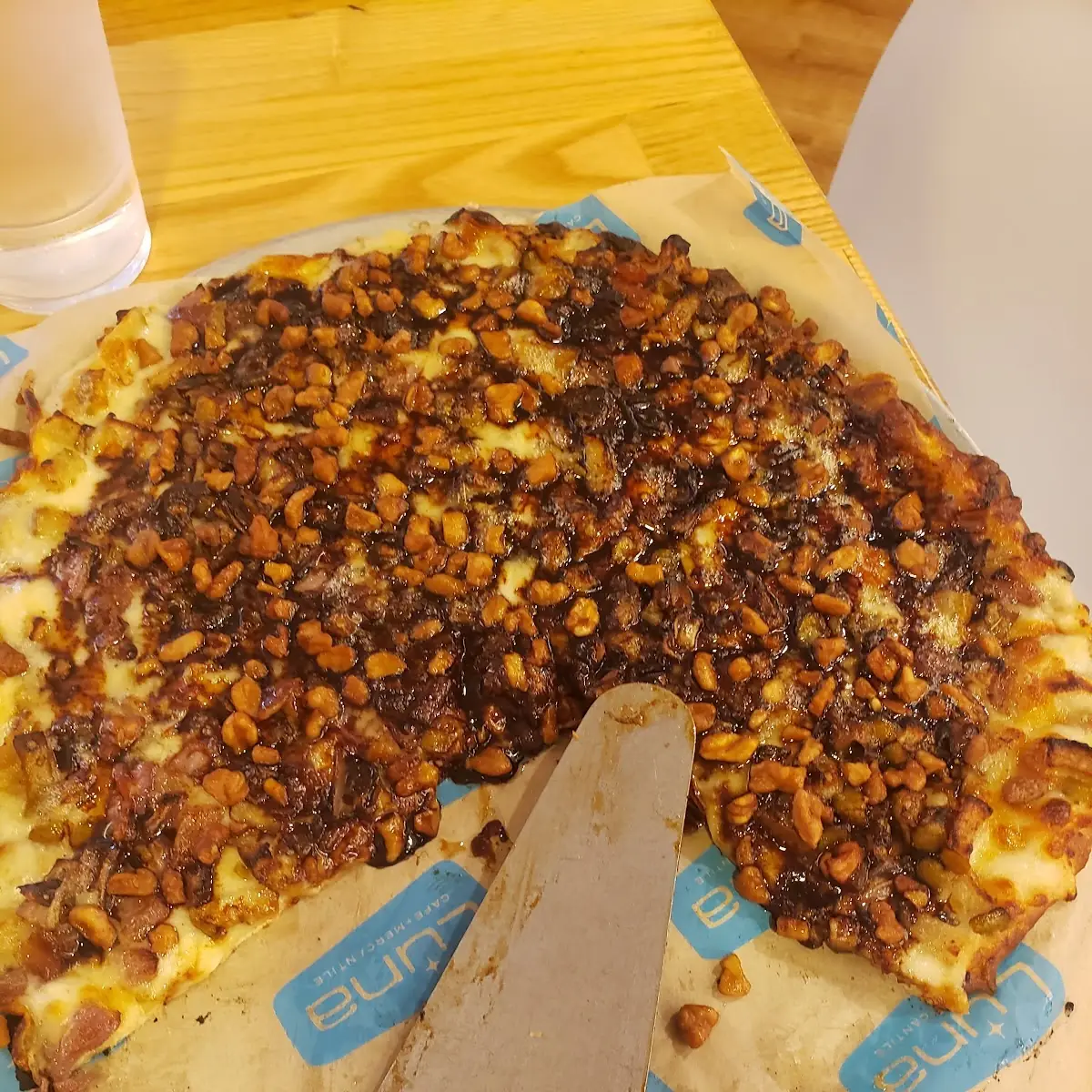 Blue Cheese Pear Pizza