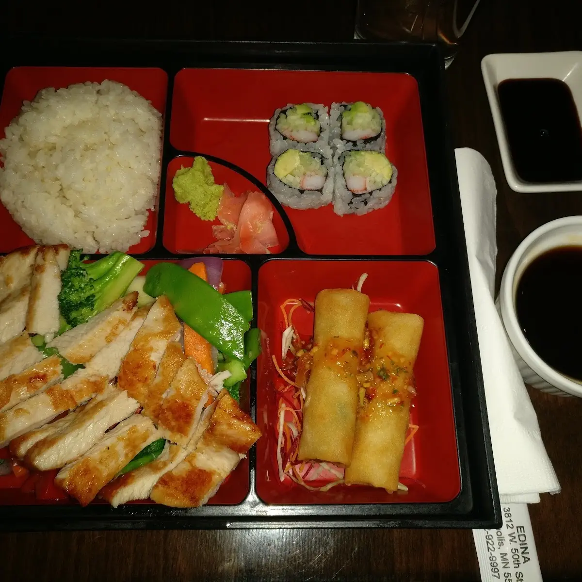 Bento a Chicken Teriyaki
