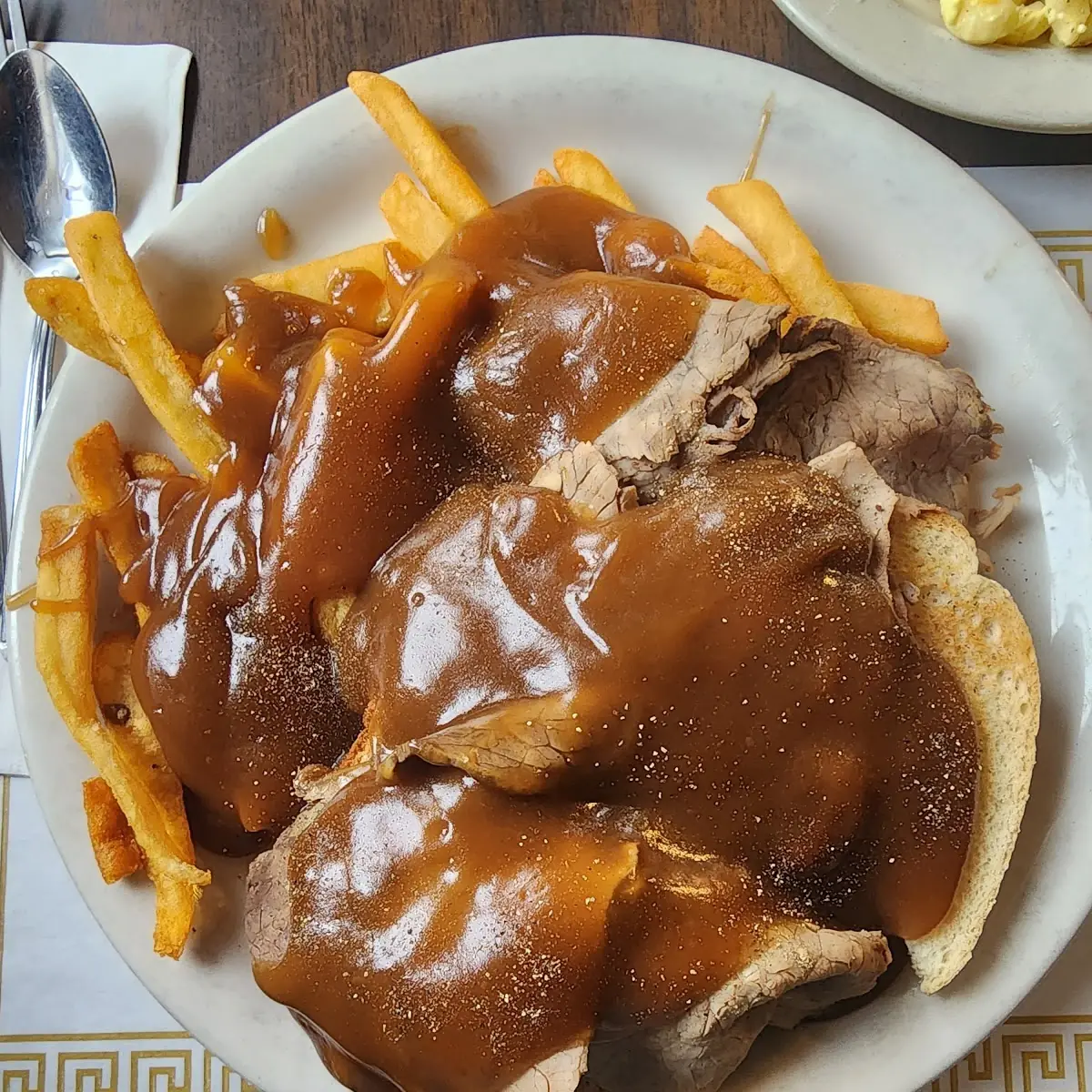 Hot Roast Beef Sandwich
