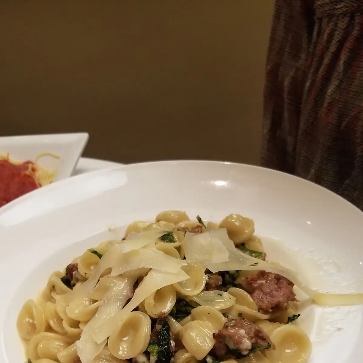 Sausage and Pasta Bolognese