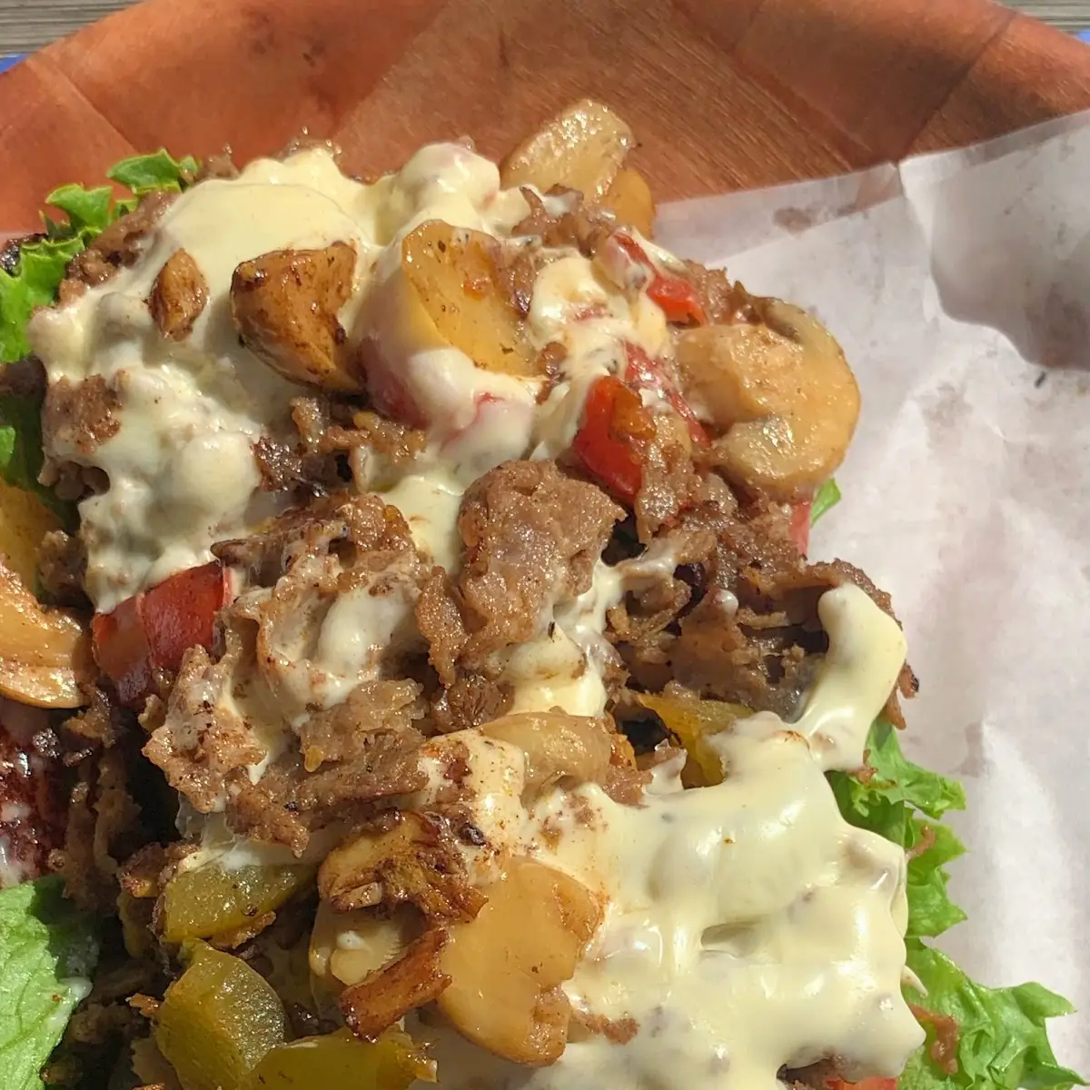Philly Cheese Steak Sandwich